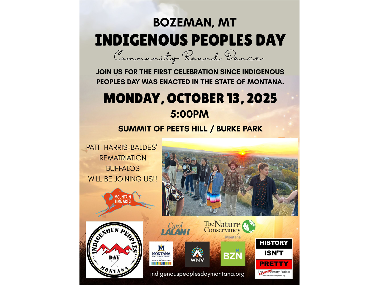 Indigenous Peoples Day - Community Round Dance - Bozeman
