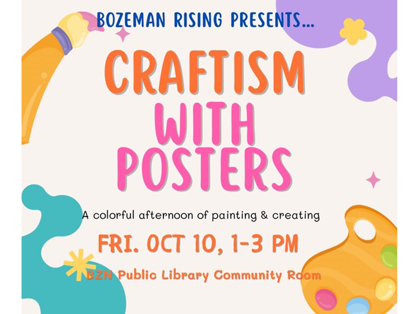 Craftism with Posters