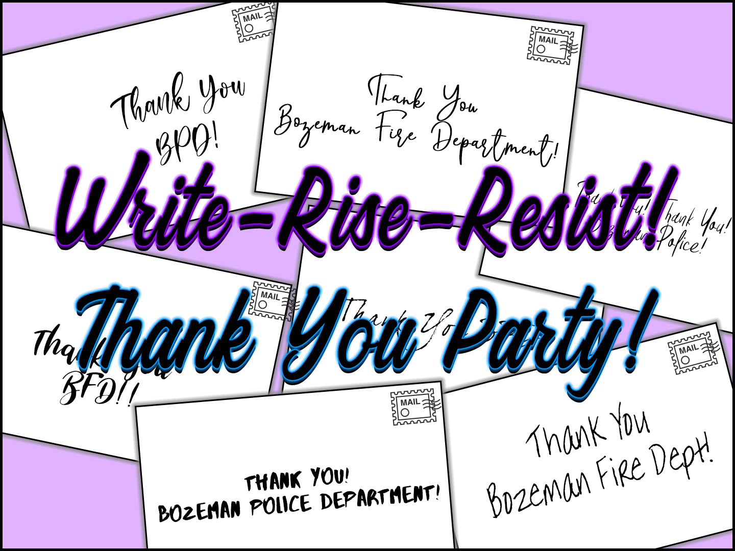 Write-Rise-Resist Thank You BPD BFD