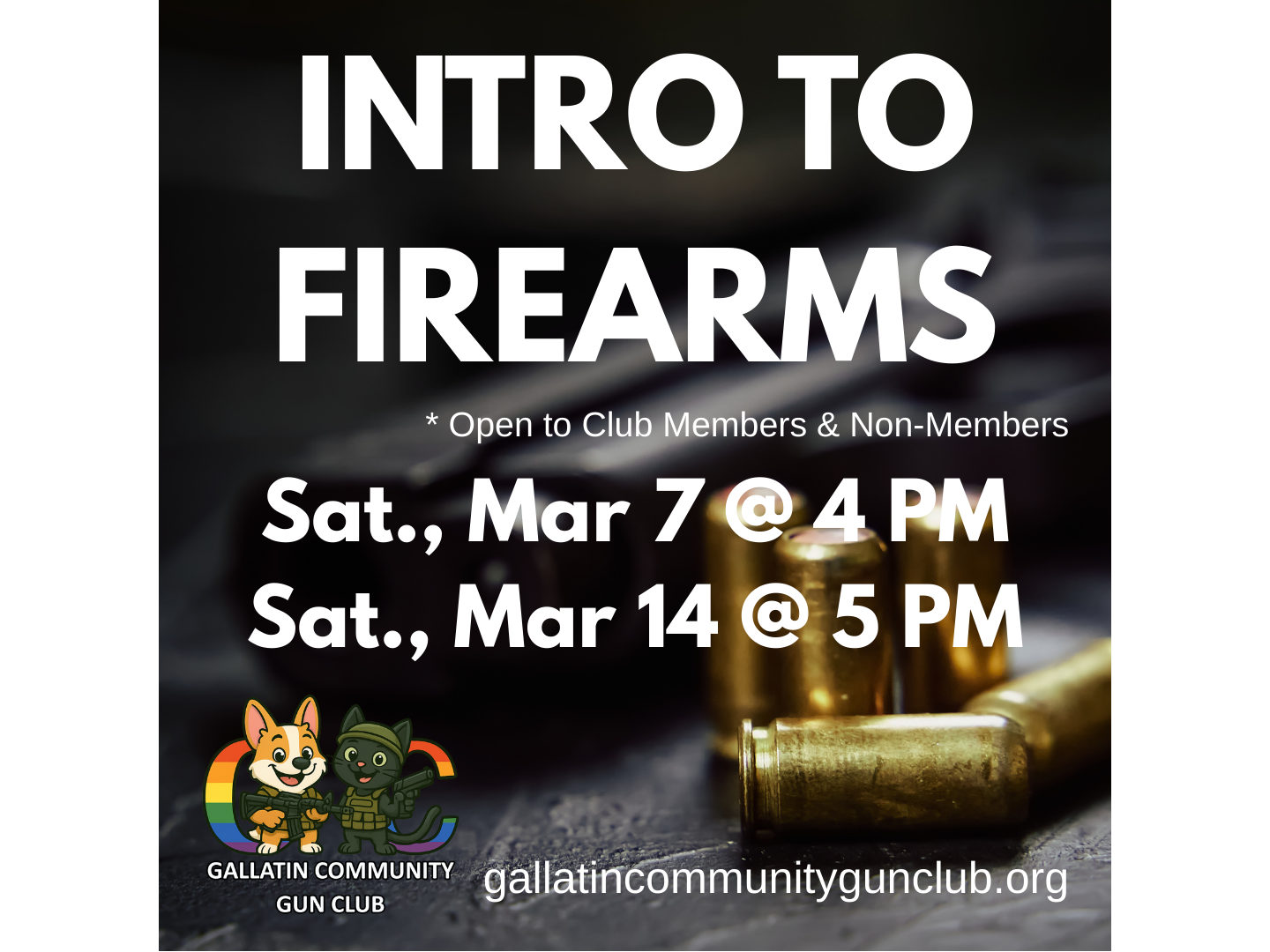 Intro to Firearms - Gallatin Community Gun Club