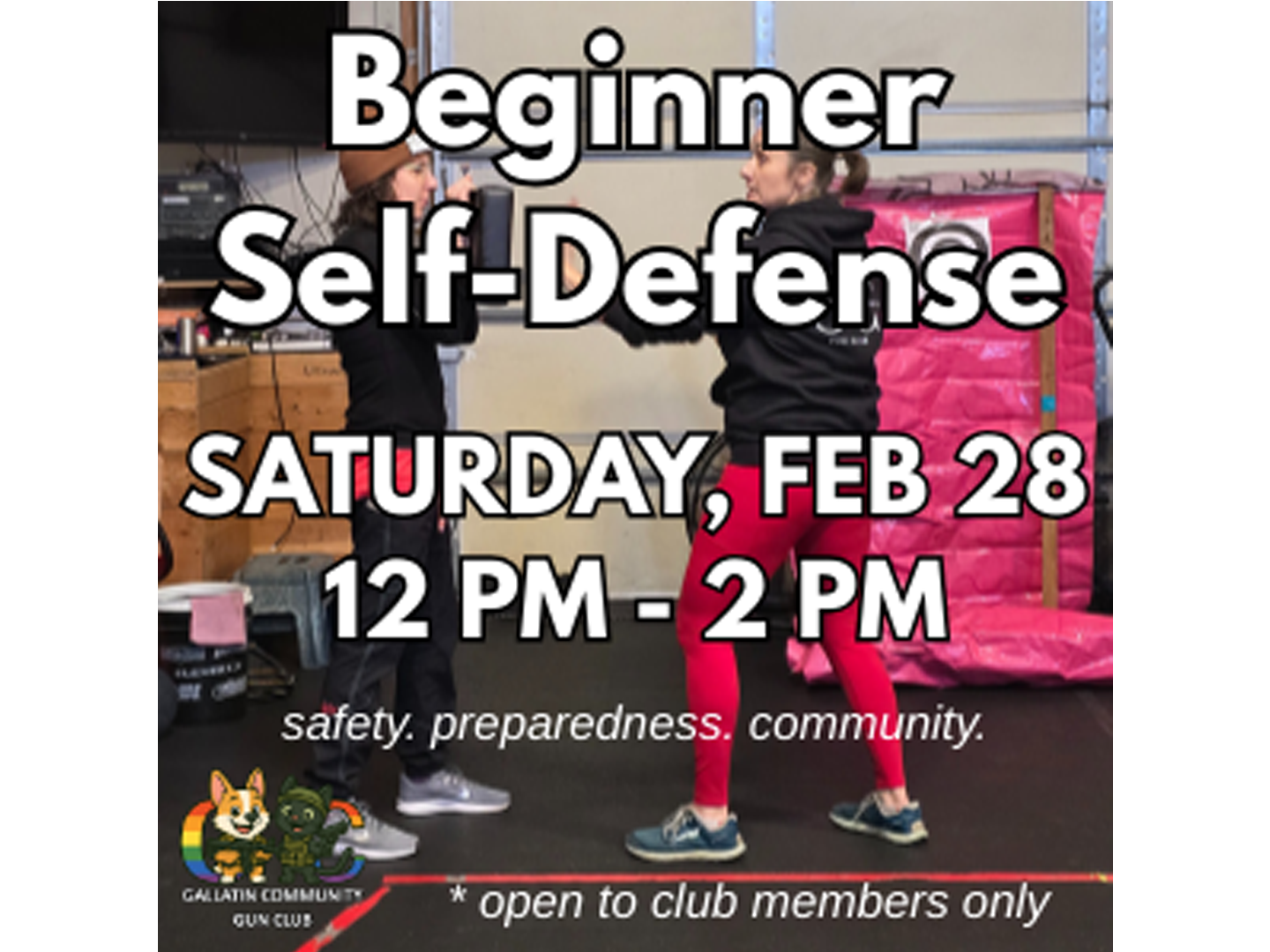 Beginner Self-Defense - Gallatin Community Gun Club