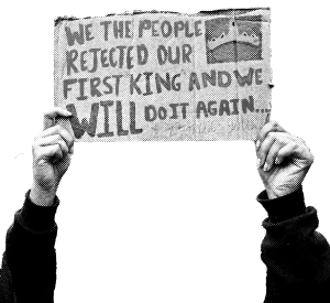 No Kings Protest Sign Image - 4