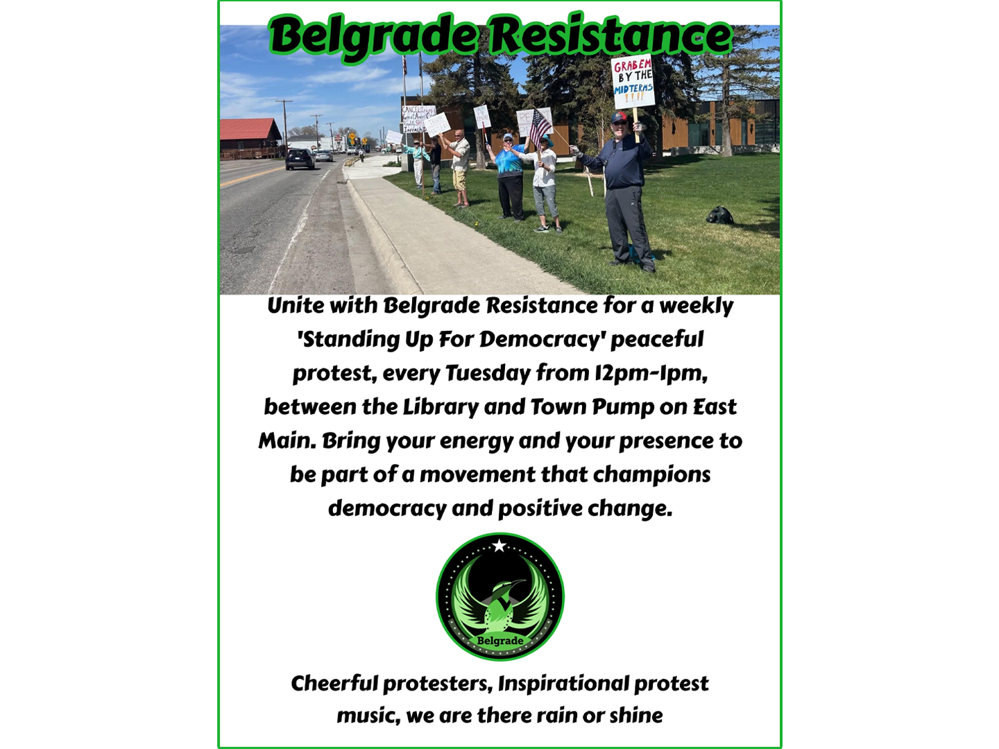 Belgrade Resistance Protest