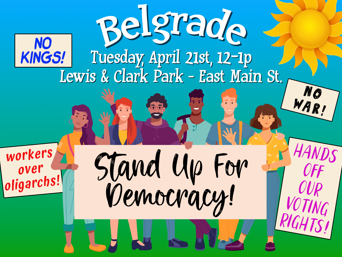 Belgrade - Stand Up For Democracy