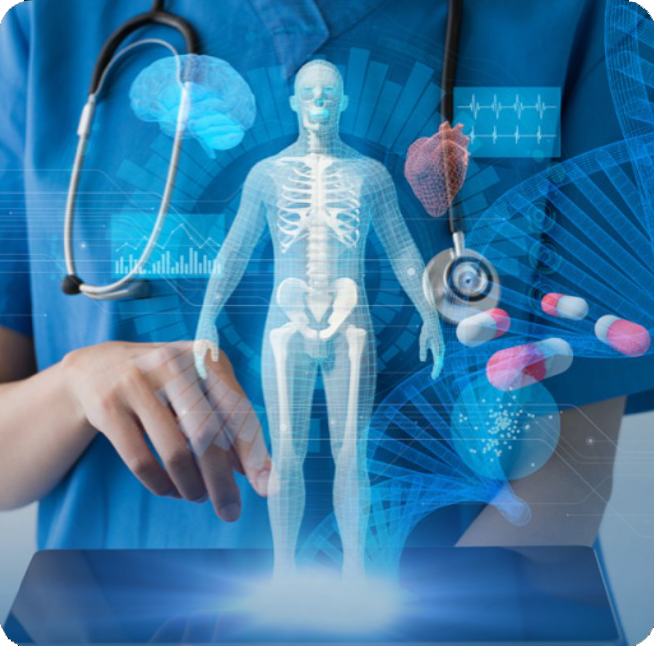 Healthcare Reimagined Graphic