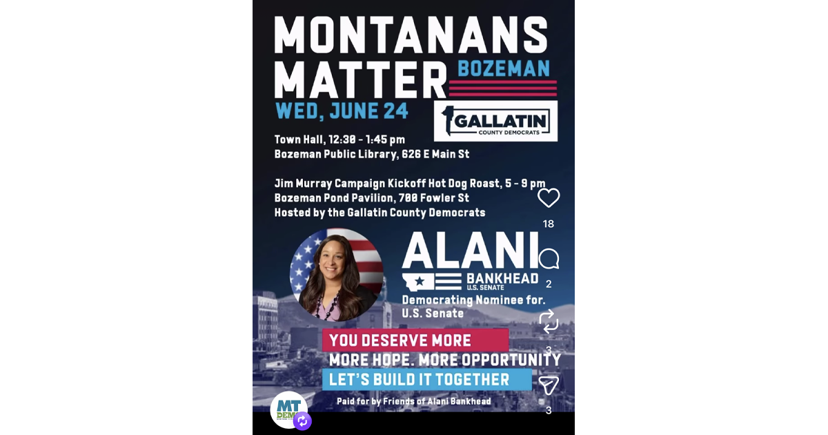 Alani Bankhead - Bozeman Library - June 24, 2026