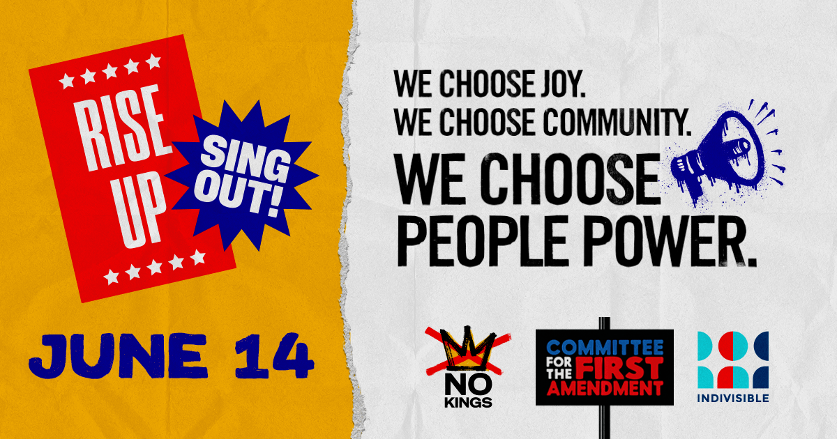 Rise Up, Sing Out - June 14, 2026