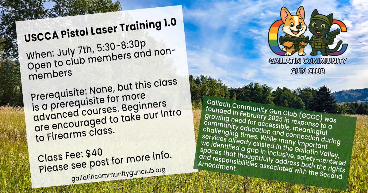 GCGC - USCCA Pistol Laser Training 1.0