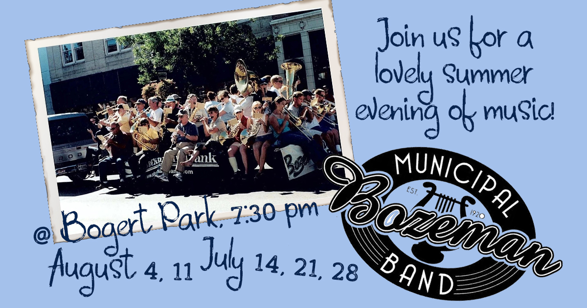 Bozeman Municipal Band - Summer Series, 2026