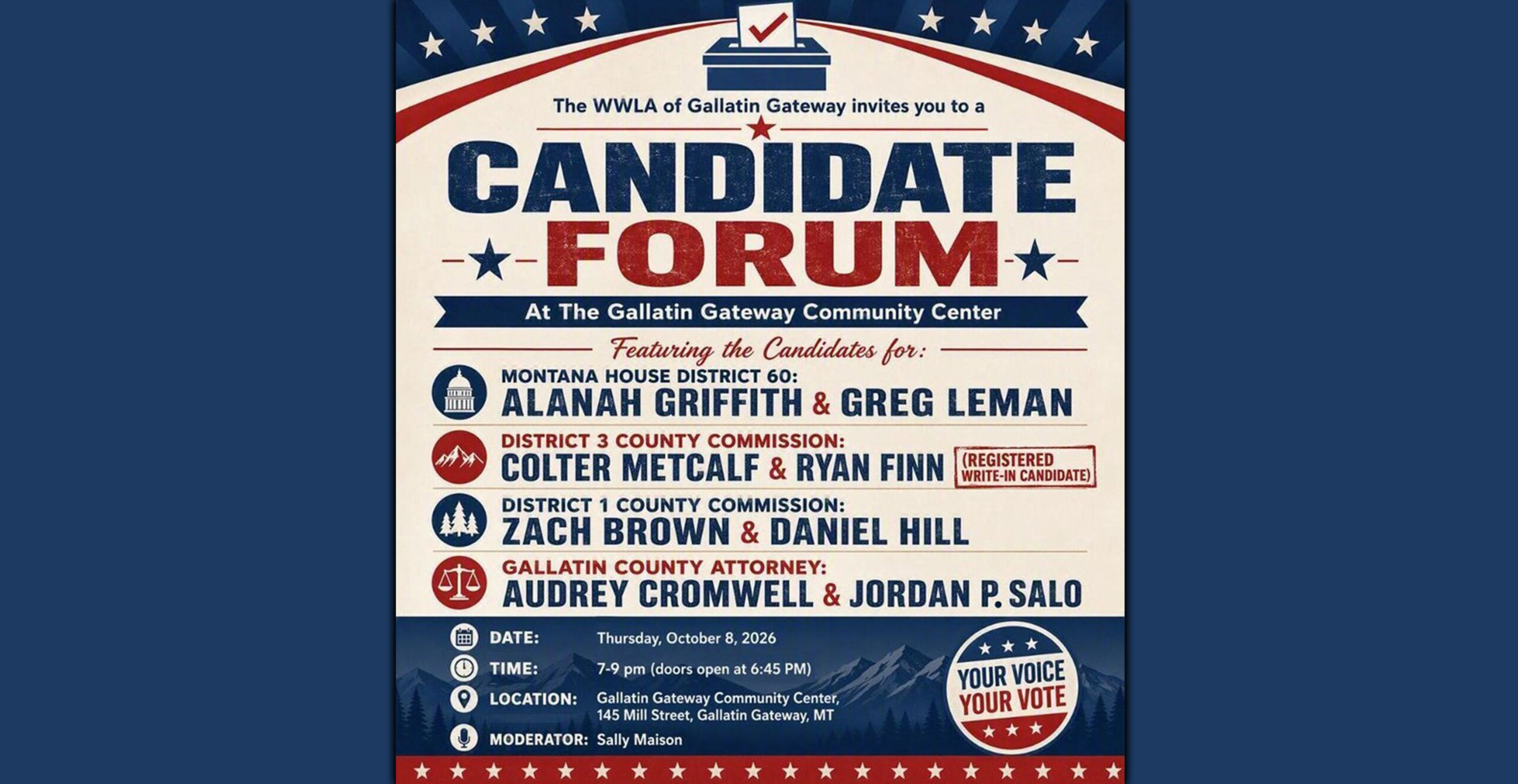 Gallatin Gateway Candidate Forum