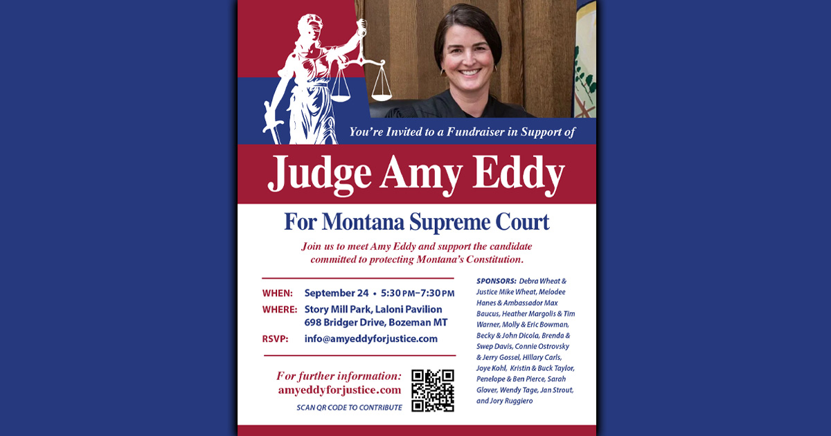 Judge Amy Eddy fundraiser - September 24
