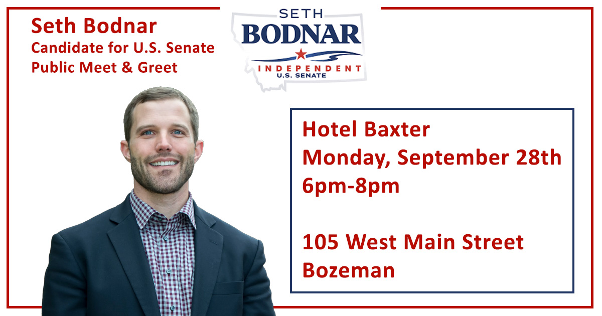 Seth Bodnar - Meet & Greet - September 28th