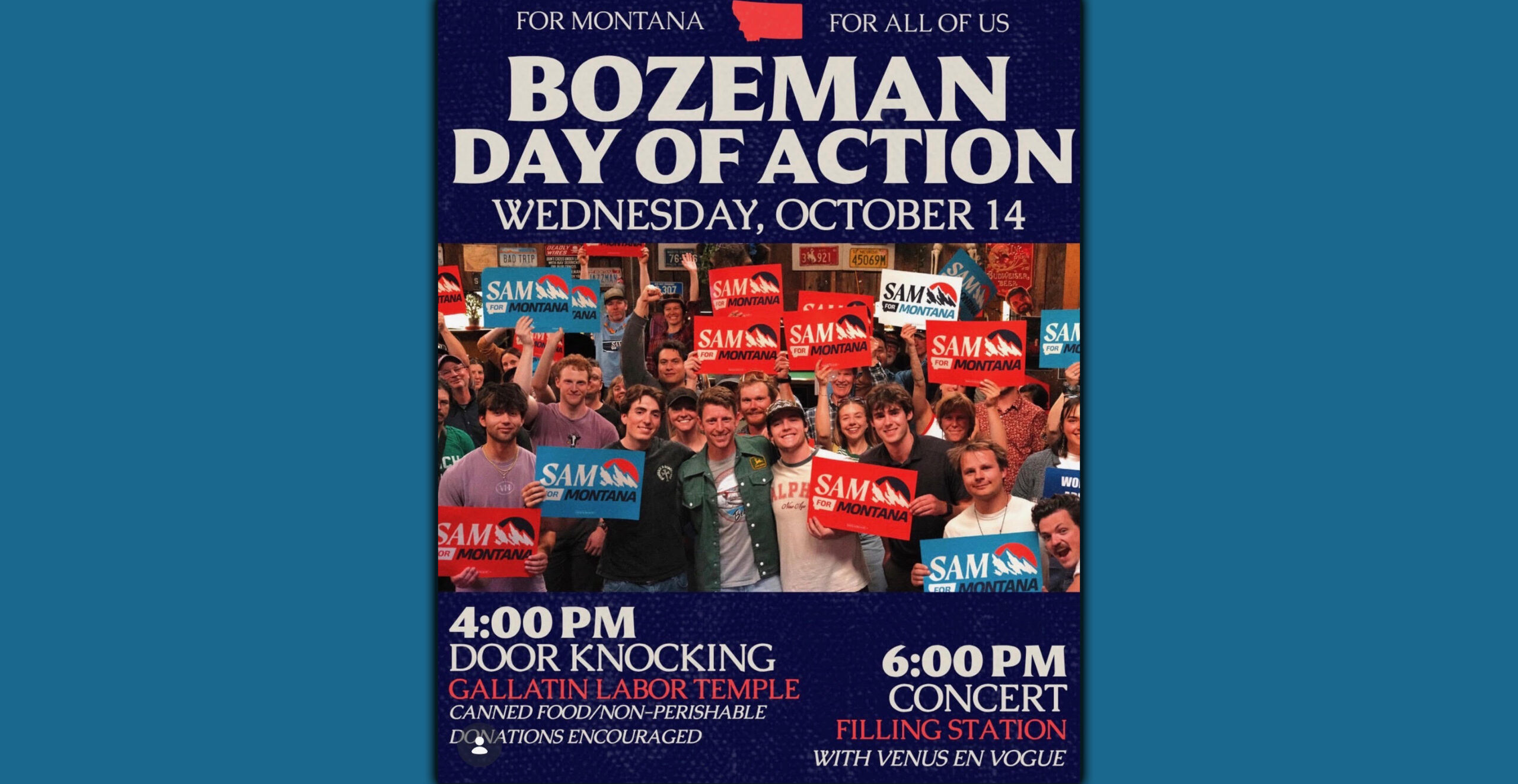 Sam Forstag - Day of Action - 10/14/26