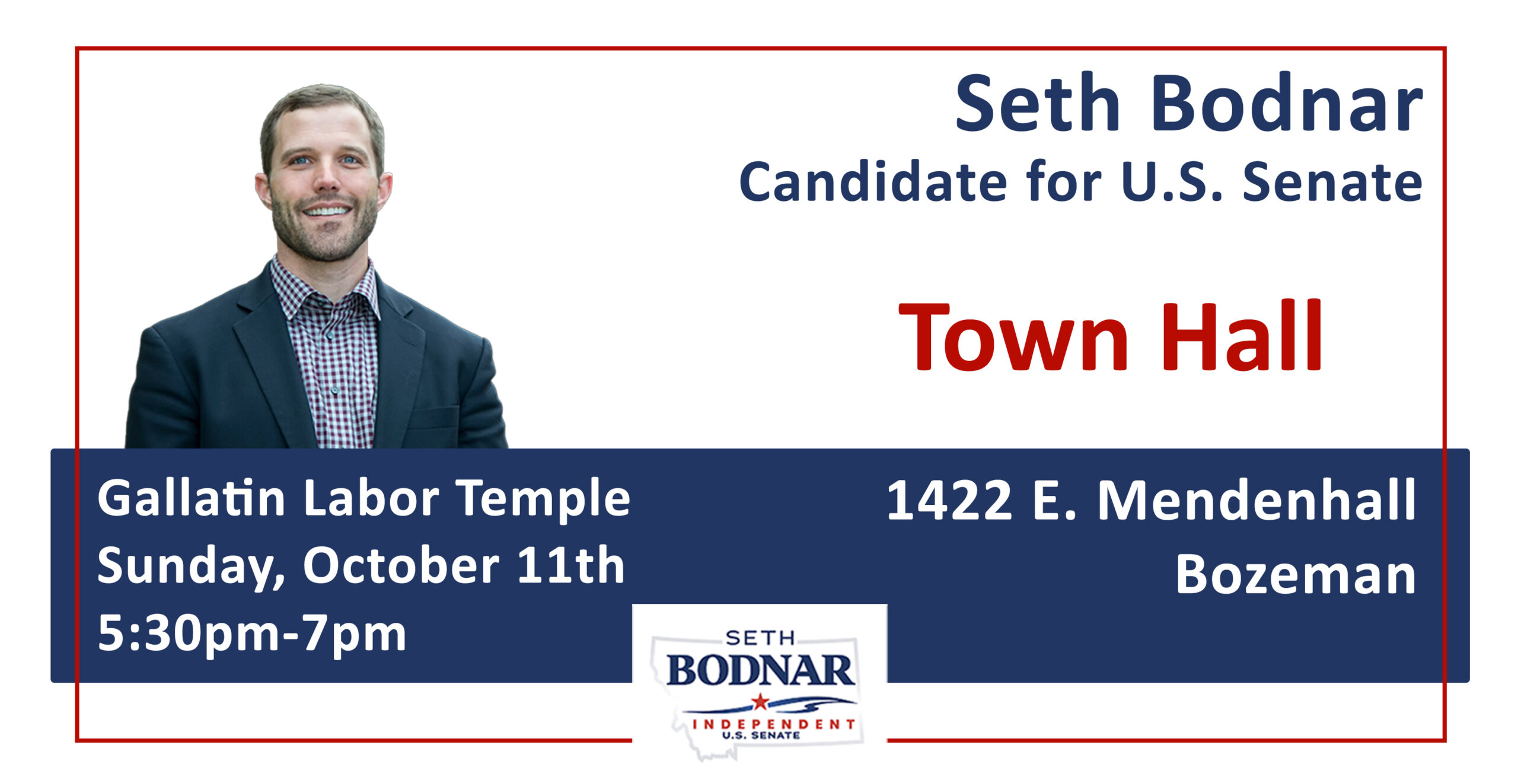 Seth Bodnar Town Hall - 10/11/26